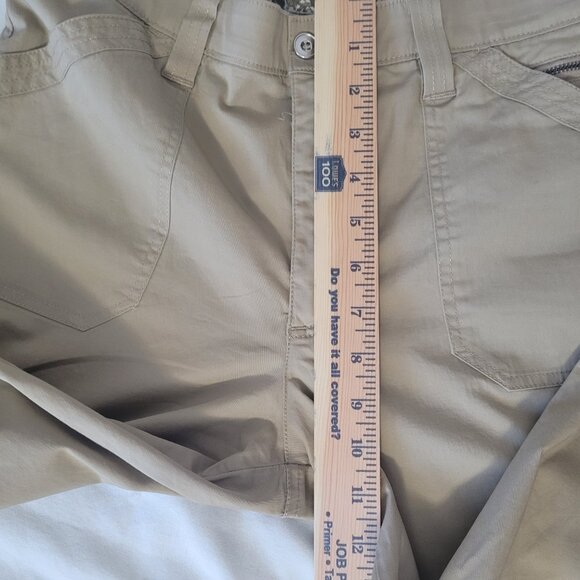 Khaki Capris Lee Platinum Label Womens Size 10 - Picture 14 of 15